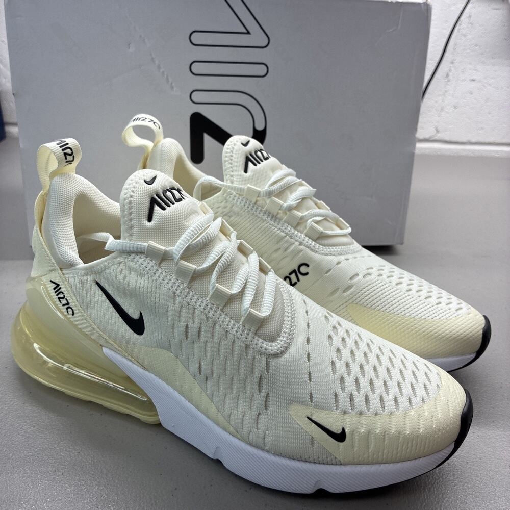 Nike Air Max 270 Sail Coconut Milk AH6789-124 Women’s 7.5 New In Box